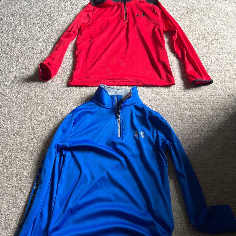Under armor 1/4 zips